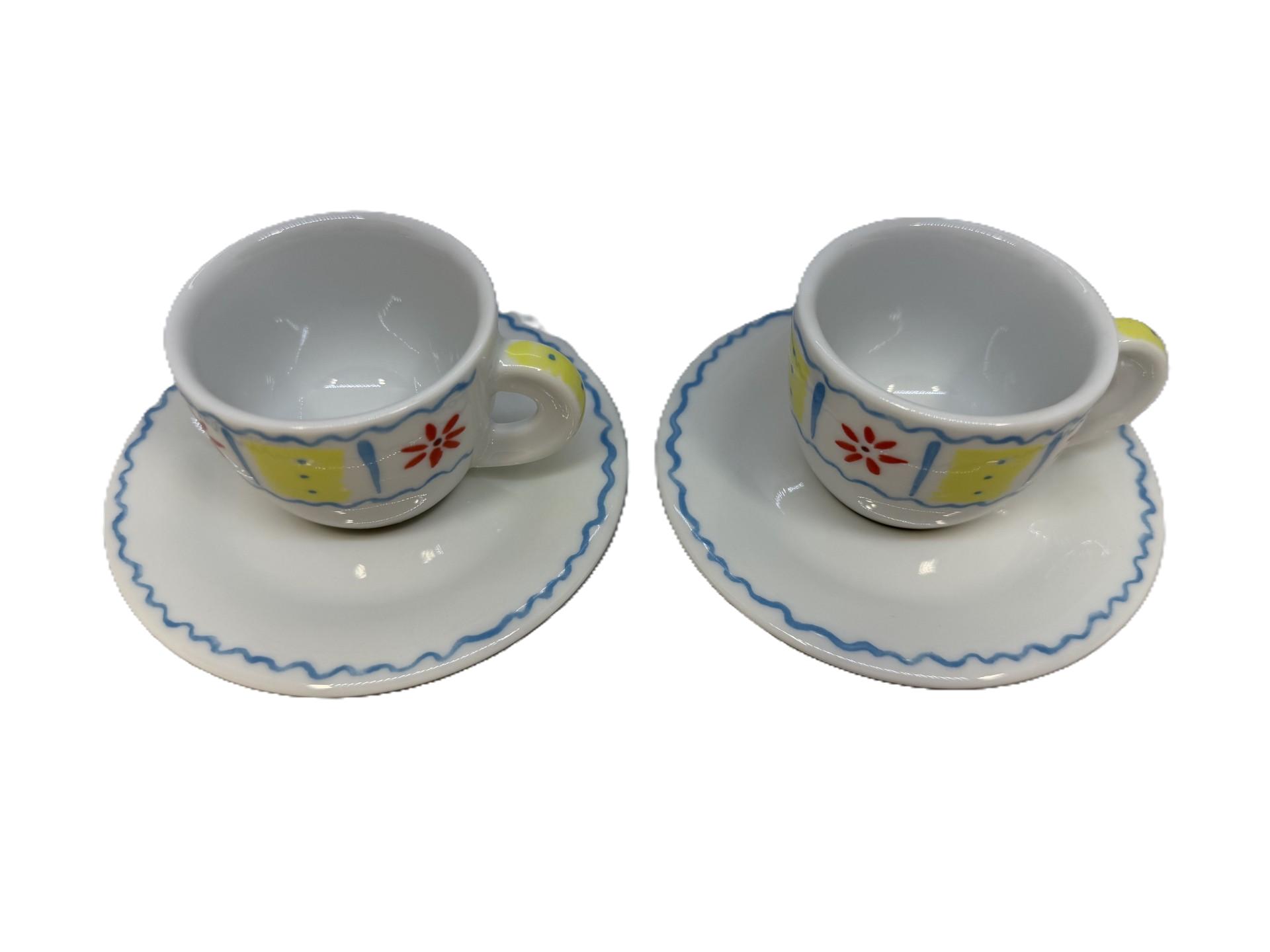 Ancap Espressotasse EDEX in Fiore – 2er Set
